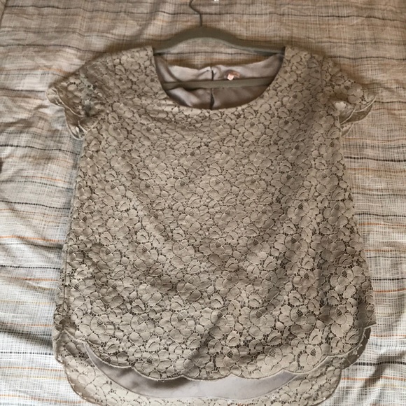 Aritzia Talula lace blouse - Picture 1 of 4